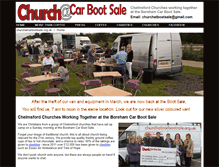 Tablet Screenshot of churchatcarbootsale.org.uk